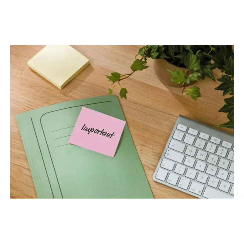 3M Post-it Recycling Notes 655-1RPT-N, 127 x 76 mm, μωβ, 100 φύλλα, 100% ανακυκλωμένο χαρτί