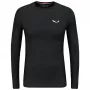 Salewa Cristallo Warm Ανδρικό Θερμικό Μπλουζάκι - Μαύρο