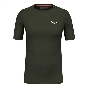 Salewa Cristallo AMR Thermal Ανδρικό Μπλουζάκι - Dark Olive XL