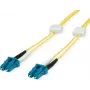 EasyLan FO Patch καλώδιο LC Single-Mode Duplex OS2 9/125µm Κίτρινο 3m LSD02200030