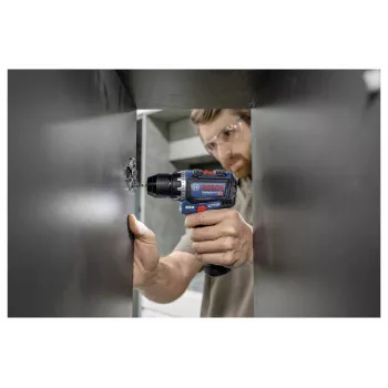 Bosch Professional 12 V 2 Ah Μπαταριοκίνητο κρουστικό δράπανο-κατσαβίδι brushless με 2 μπαταρίες και φορτιστή 0615A500CF