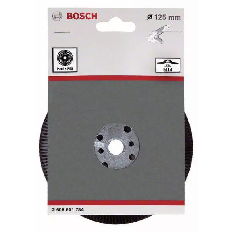 Bosch Accessories 2608601784 Δίσκος στήριξης M14 Σκληρός 125 mm