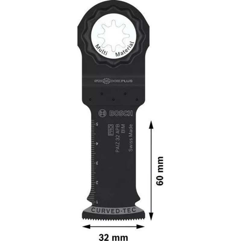 Bosch PRO PAIZ 32 APB λεπίδα βύθισης 32x60 mm StarlockPlus Bi-Metal 2608669130