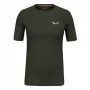 Salewa Cristallo Thermal ανδρικό μπλουζάκι - Dark Olive
