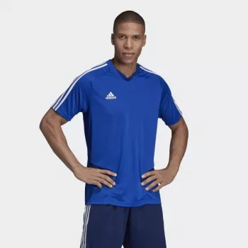 Adidas Tiro 19 προπονητικό μπλουζάκι κοντομάνικο πολυεστέρας μαύρο/λευκό ανδρικό S