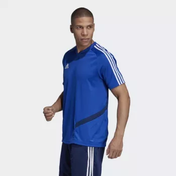 Adidas Tiro 19 προπονητικό μπλουζάκι κοντομάνικο πολυεστέρας μαύρο/λευκό ανδρικό S
