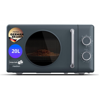 Medion MD100119 Retro φούρνος μικροκυμάτων Mocca 800W 20L (50079805)