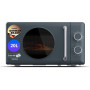 Medion MD100119 Retro φούρνος μικροκυμάτων Mocca 800W 20L (50079805)