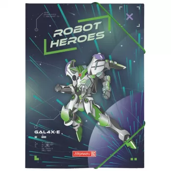 BRUNNEN φάκελος ROBOT HEROES DIN A4 σκούρο μπλε μέντας 1041604421