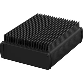 Bopla ALUBOS_SET ABPH 1600-0200 K κουτί προφίλ αλουμινίου 169 x 200 x 52 mm μαύρο RAL 9005 84516200.HMT1