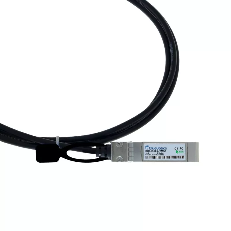 BlueLAN 747522301-BL 10GBASE-CR παθητικό SFP+ σε SFP+ Direct Attach καλώδιο, 3m, AWG30