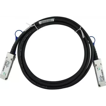 BLUELAN συμβατό με Ubiquiti UACC-DAC-QSFP28-2M Direct Attach καλώδιο, 100GBASE-CR4, Infiniband EDR, 30AWG, 2 μέτρα (UACC-DAC-QSFP28-2M-BL)