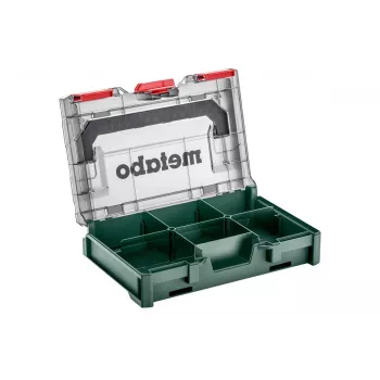 Metabo 626896000 metaBOX 63 XS Ένθετο εργαλειοθήκης, ABS, πράσινο/διαφανές