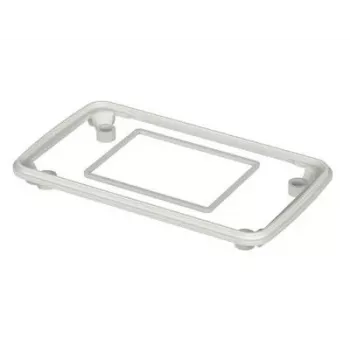 Bopla BOP 500 DI Bopad Στεγανοποίηση IP65 - RAL 9016 Διακοσμητική στεγανοποίηση TPE (ειδικό καουτσούκ χωρίς οσμή) λευκό (Μ x Π x Υ) 131 x 76 x 13,2 mm 1 τεμ. 35250006
