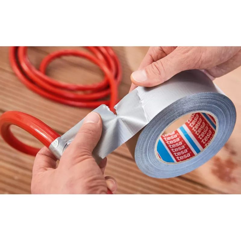 Tesa Pro Strong υφασμάτινη ταινία μαύρη 50 m x 50 mm 66462-00002-00