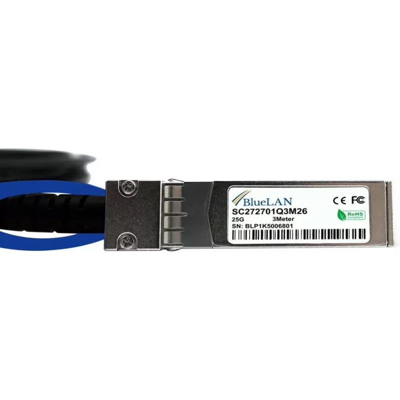 BlueLAN 980-9I63V-00A005 Συμβατό καλώδιο άμεσης σύνδεσης χαλκού 25G SFP28, 5m, Παθητικό 980-9I63V-00A005-BL