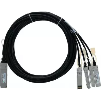BlueLAN 40GBASE-CR4 QSFP σε 4x 10GBASE-CR SFP+ παθητικό καλώδιο άμεσης σύνδεσης breakout, 2 m, AWG30, συμβατό με Centec CAB-Q-S-1M-CT-BL