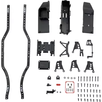 Reely RE-7068336 Πλάκα κύριου σασί αλουμινίου για RC Buggy και Trucks 1:10