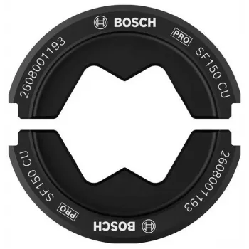 Bosch 2608001166 Μήτρα πρέσας για ακροδέκτες σωλήνων και συνδετήρες σωλήνων, 150 mm², εξαγωνικό προφίλ