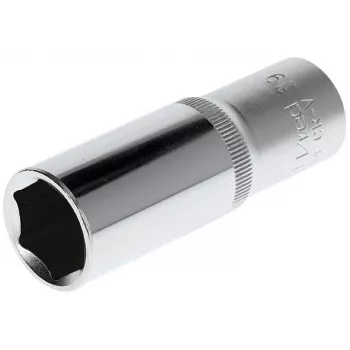 GEDORE red 1/2 ίντσες Υποδοχή 19 mm Εξαγωνικό μακρύ καρυδάκι, 77 mm μήκος, Χρώμιο-Βανάδιο R61001914