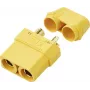Reely RE-7471836 XT90 επιχρυσωμένη υποδοχή μπαταρίας θηλυκό βύσμα (1 τεμ.)