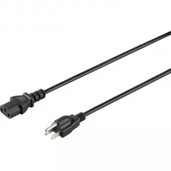 Sygonix SY-5042706 καλώδιο τροφοδοσίας IEC C13 CEE 7/7 σε C13 2m μαύρο