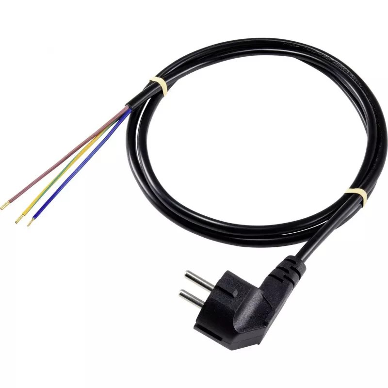 SYGONIX SY-5043470 καλώδιο τροφοδοσίας Schuko σε IEC C13, 2 m, μαύρο