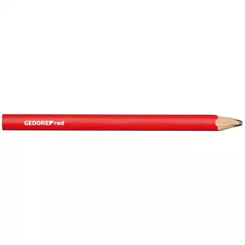 Gedore RED 3301432 μολύβι ξυλουργού, οβάλ, κόκκινο, 175 mm, συσκευασία 12 τεμ.