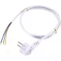 Sygonix SY-5043482 καλώδιο σύνδεσης τροφοδοσίας λευκό 2,00 m