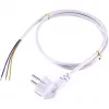 Sygonix SY-5043482 καλώδιο σύνδεσης τροφοδοσίας λευκό 2,00 m