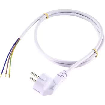Sygonix SY-5043482 καλώδιο σύνδεσης τροφοδοσίας λευκό 2,00 m