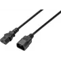 Sygonix SY-5044234 καλώδιο επέκτασης συσκευής ψύξης, C14 σε C13, 3,5 m, μαύρο