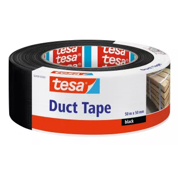 tesa 56498-00000-15 Υφασμάτινη ταινία μαύρη 50 m x 50 mm