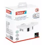tesa ELEGAANT 40628-00000-00 Σαπουνοθήκη χρώμιο (γυαλιστερό), λευκό (σατέν)
