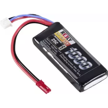Reely μπαταρία LiPo 7,4V 1000mAh 2S 25C Softcase με βύσμα BEC RE-7849758