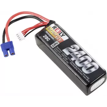 Reely μπαταρία LiPo 11,1V 2400mAh 3S 20C Softcase EC3 (RE-7853469)