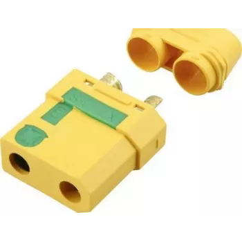 Reely RE-6685311 XT90-S επιχρυσωμένη υποδοχή θηλυκή βύσματος μπαταρίας anti-spark (1 τεμ.)