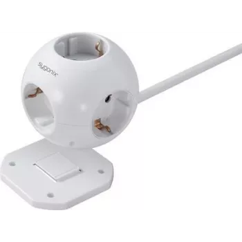 Sygonix SY-4535062 αντάπτορας πρίζας Schuko λευκός 1 θέσης