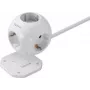 Sygonix SY-4535062 αντάπτορας πρίζας Schuko λευκός 1 θέσης