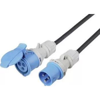 SYGONIX SY-5244052 καλώδιο προέκτασης 16 A μαύρο 10 m αδιάβροχο