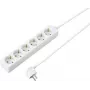 SYGONIX SY-4890994 πολύπριζο 3 θέσεων Schuko λευκό καλώδιο 1,5m χωρίς διακόπτη