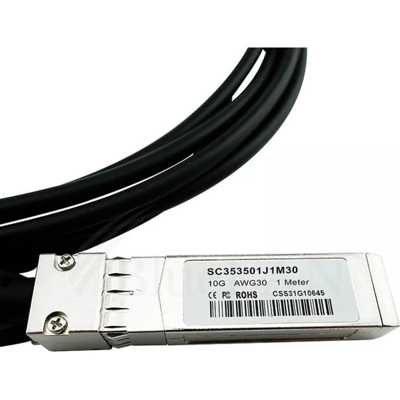 BlueLAN PSF1PXA3M-BL παθητικό καλώδιο άμεσης σύνδεσης SFP+ 10GBASE-CR, 3m, AWG30, μπλε