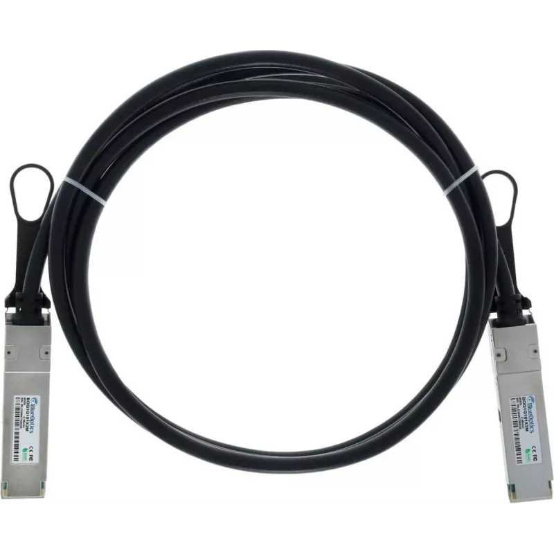BlueLAN παθητικό QSFP112 Direct Attach καλώδιο, 400GBASE Ethernet, Infiniband, 1 μέτρο (BOQ1Q101X1M-BL)