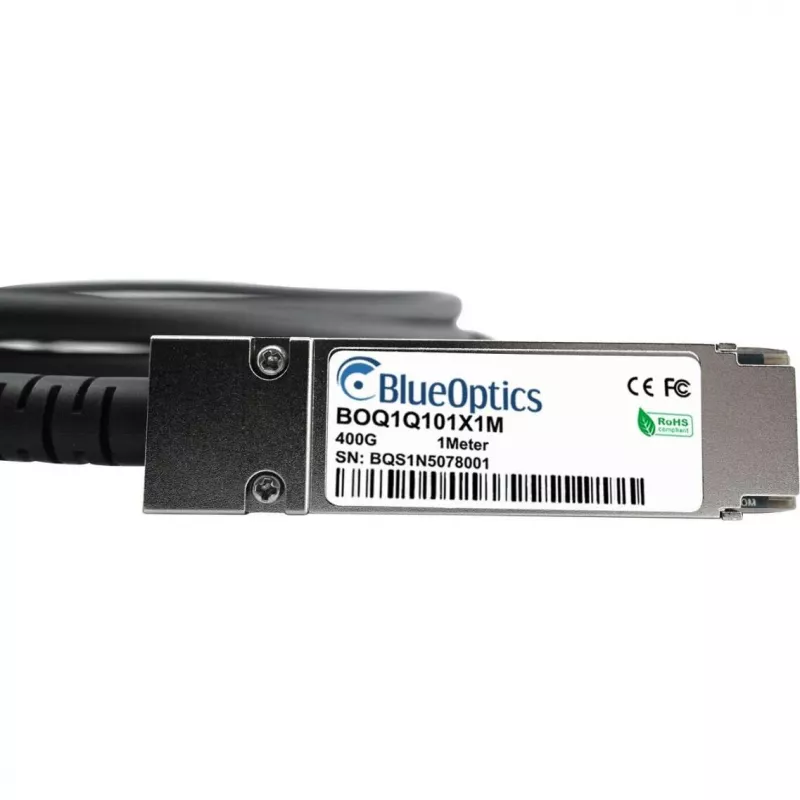 BlueLAN παθητικό QSFP112 Direct Attach καλώδιο, 400GBASE Ethernet, Infiniband, 1 μέτρο (BOQ1Q101X1M-BL)