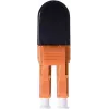 BLUELAN BlueOptics προσαρμογέας loopback οπτικής ίνας OM2 LC/UPC Duplex κεραμικό ferrule -40°C έως +85°C (BOLBLCOM2)