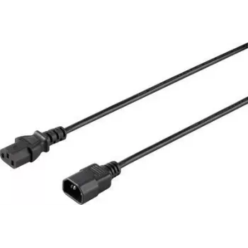 Sygonix SY-5042726 καλώδιο τροφοδοσίας IEC C14 σε C13 0,5 m μαύρο