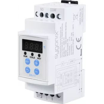 Sygonix SY-5984674 θερμοστάτης ράγας -20 έως +100 °C για θέρμανση & ψύξη