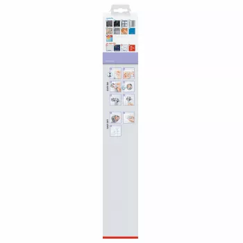tesa MOON WHITE διπλή κρεμάστρα πετσετών, αυτοκόλλητη, 2 βέργες πετσετών, μέταλλο, ματ μαύρο 40572-00000-00