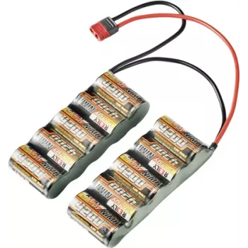 Reely Πακέτο μπαταρίας NiMH RC 12V 4200mAh 10 στοιχείων Side-by-Side T-Plug RE-7856538