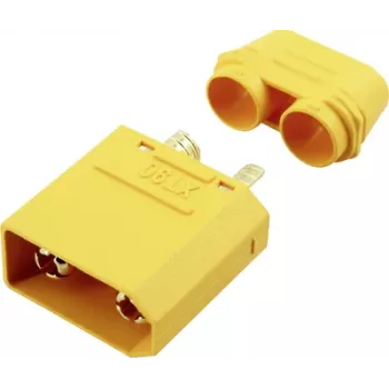Reely RE-6702312 Βύσμα XT90-S Σύνδεσμος μπαταρίας επιχρυσωμένο Anti-Spark 1 τεμ.